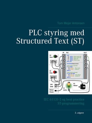 cover image of PLC styring med Structured Text (ST), V3